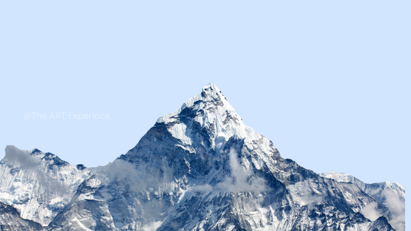 Trekking above Namche with views of Everest and Ama Dablam