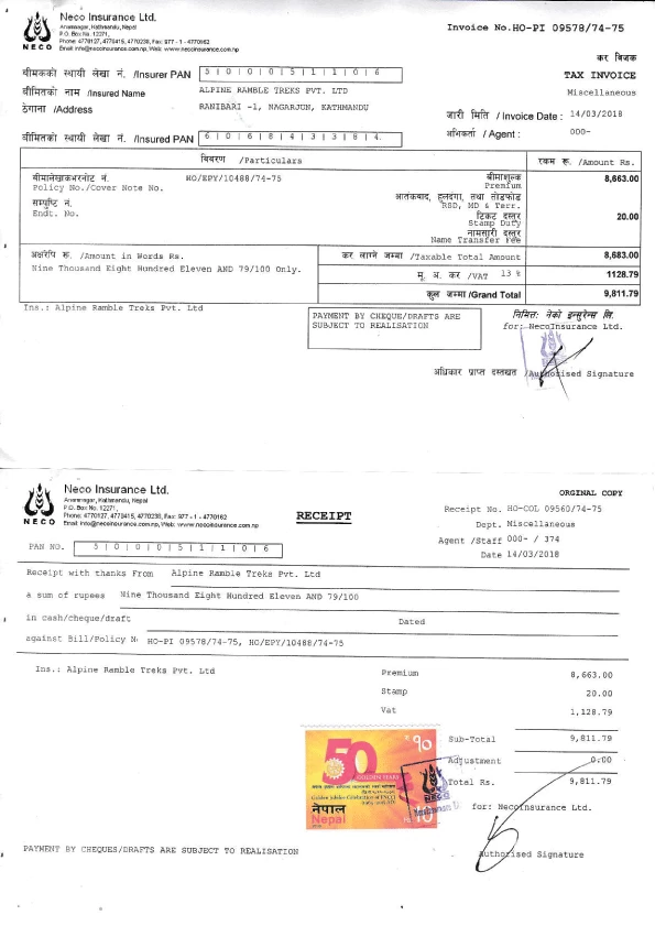 Comprehensive Staff Insurance Cover