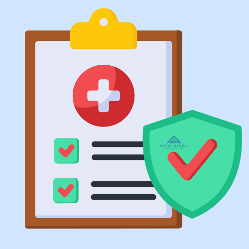 Safety over summit icon